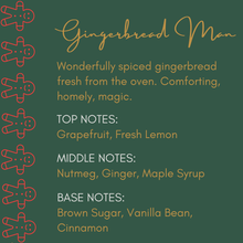 Load image into Gallery viewer, Gingerbread Man - Christmas Candle Jar