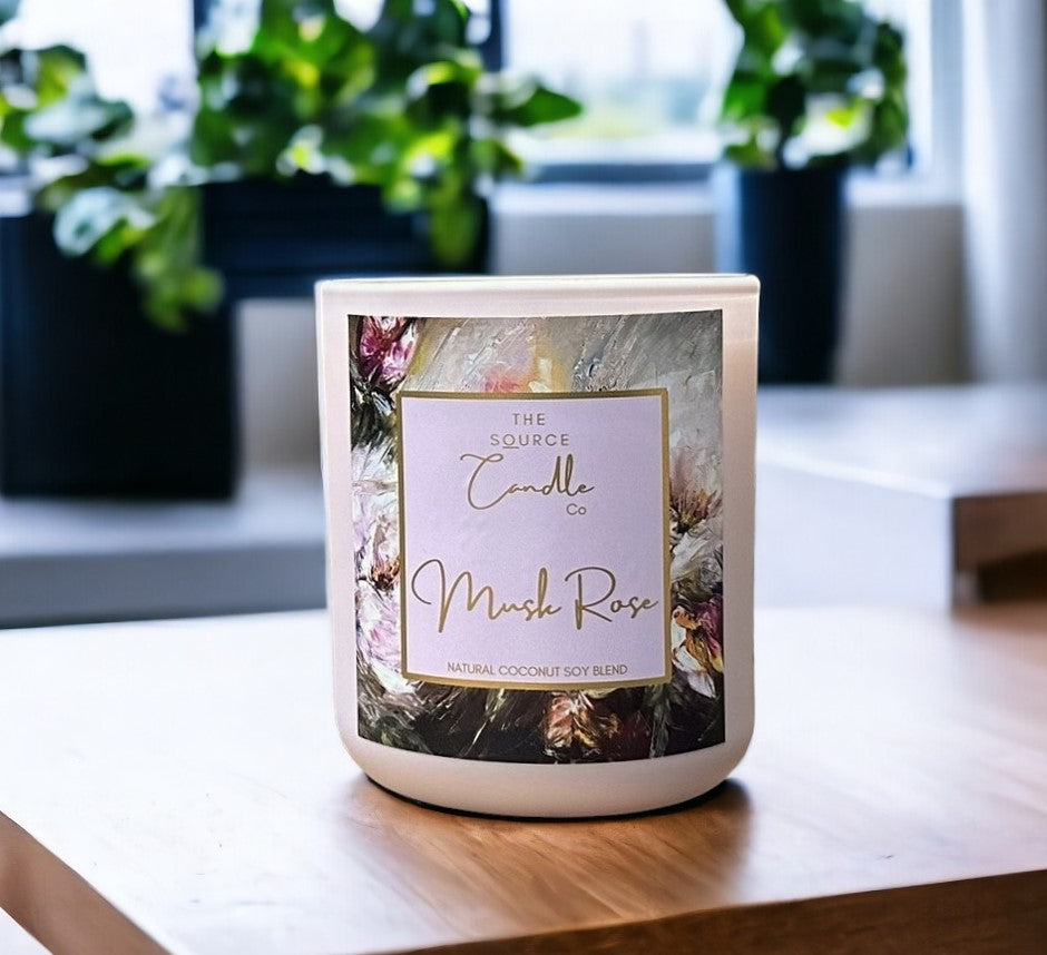 Musk Rose Candle Jar