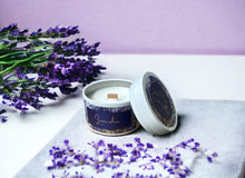 Load image into Gallery viewer, Lavender Candle Travel Tin
